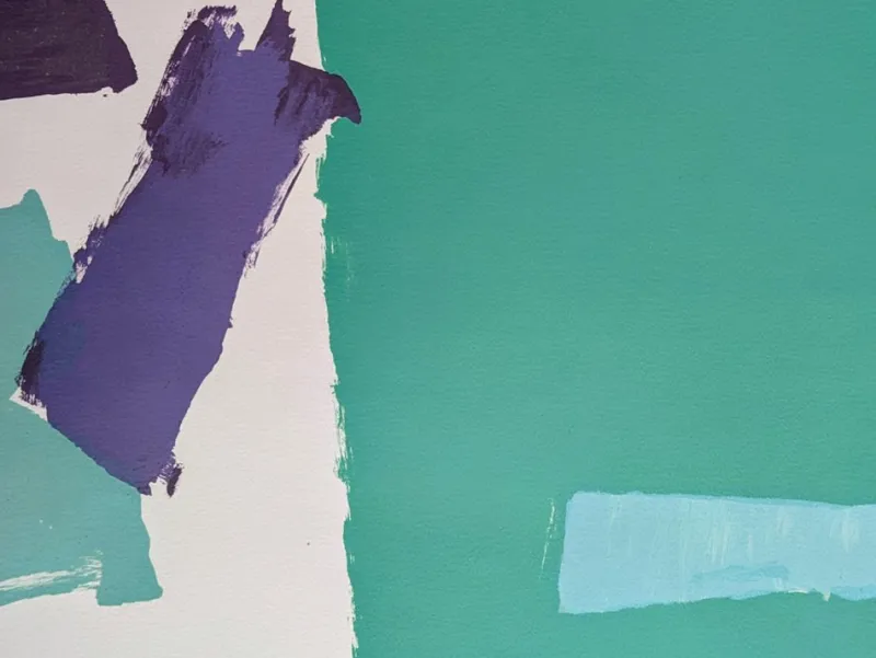Pamono Pierre Pallut, Abstract Composition, Hand-Signed Lithograph, 1972> Abstraction|Prints & Multiples