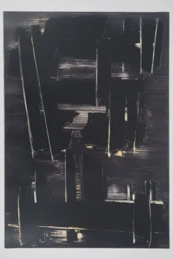 Pamono Pierre Soulages August 27 1958: Soulages Museum Poster> Posters