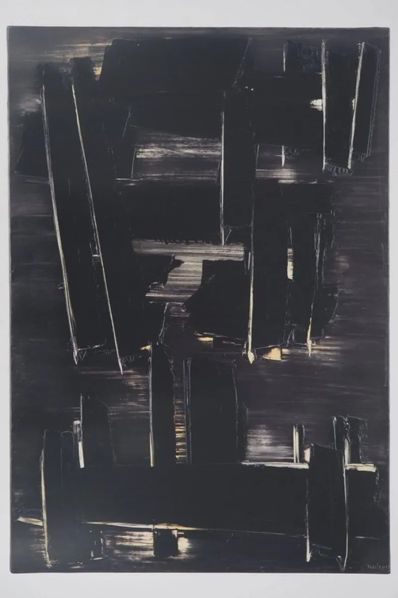 Pamono Pierre Soulages August 27 1958: Soulages Museum Poster> Posters