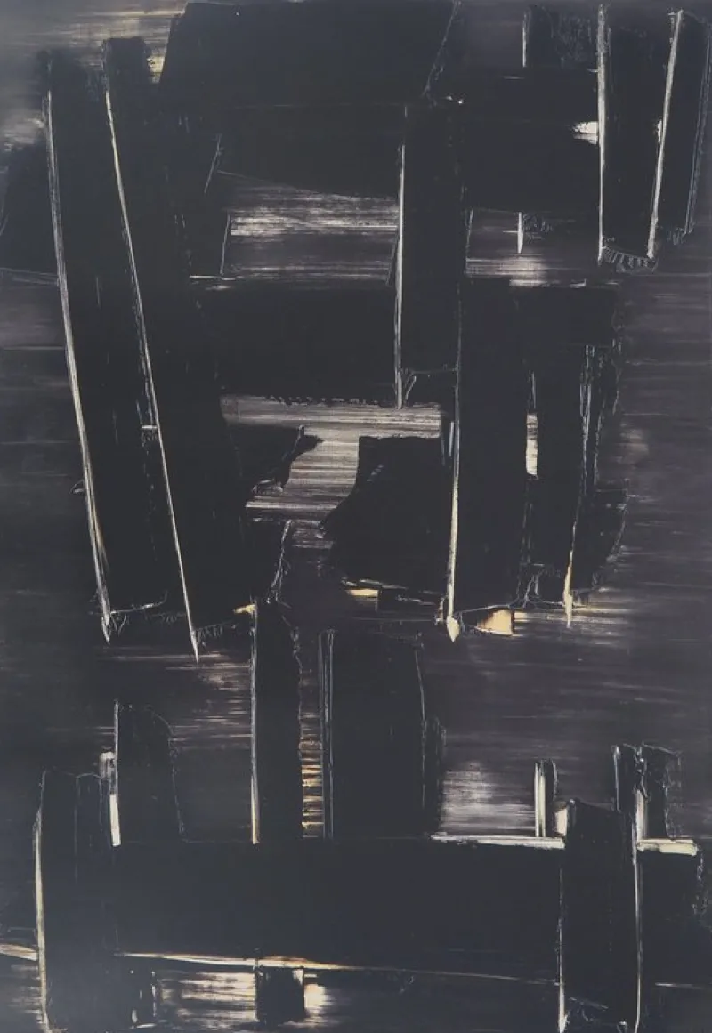 Pamono Pierre Soulages August 27 1958: Soulages Museum Poster> Posters