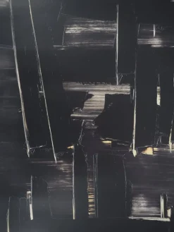 Pamono Pierre Soulages August 27 1958: Soulages Museum Poster><noscript><img width=