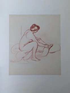 Sale Pamono Pierre-Auguste Renoir, Nude, Lithograph