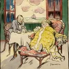 Pamono Pierre-Georges Jeanniot, Le Rire No.79 Proof, 1904, Lithograph & Gouache> Art Nouveau