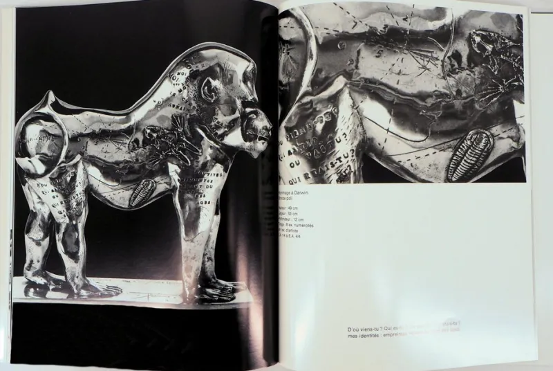 Pamono Pierre-Yves Trémois, Two Faces and Raya, Signed Bas Relief Sculpture> Prints & Multiples