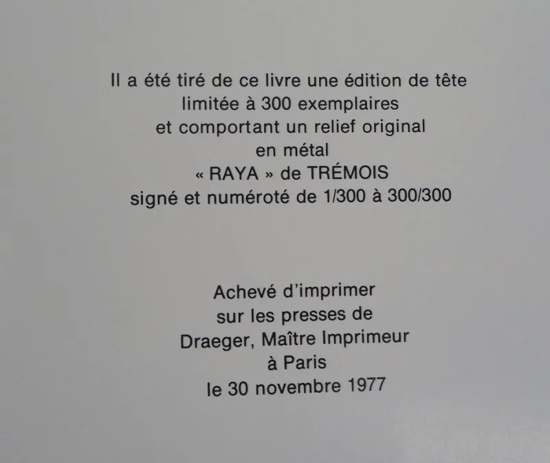 Pamono Pierre-Yves Trémois, Two Faces and Raya, Signed Bas Relief Sculpture> Prints & Multiples