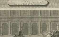 Outlet Pamono Pieter Mortier, Angel Appears to Zechariah and Zechariah Struck Mute, 1700, Paper