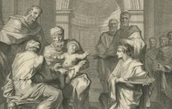 Best Pamono Pieter Mortier, Annunciation to the Shepherds and Circumcision of Christ, 1700, Paper
