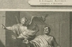 Pamono Pieter Mortier, Evangelists Matthew and Mark, 1700s, Paper><noscript><img width=