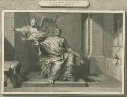 Pamono Pieter Mortier, Evangelists Matthew and Mark, 1700s, Paper><noscript><img width=