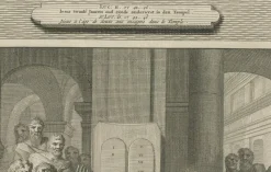 Sale Pamono Pieter Mortier, Massacre of the Innocents and Christ Among the Doctors, 1700, Paper