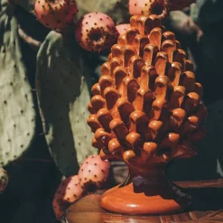 Best Pamono PIGNA Pinecone • Ochre di Mongialino • H20 from Crita Ceramiche