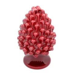Pamono PIGNA Pinecone • Red Etna • H20 from Crita Ceramiche> Decorative Objects