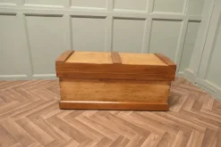 New Pamono Pine Carpenters Tool Chest Apprentice Piece This Is a Strong Good Quality Box, 1920