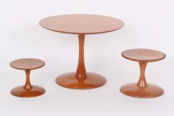 Pamono Pine Chairs by Nanna Ditzel for Kolds Savvaerk, 1960s, Set of 3> Children's Chairs