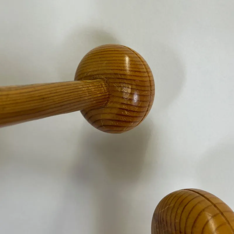 Pamono Pine Coat Rack with Articulated Arm, 1960s> Racks, Hooks & Valets