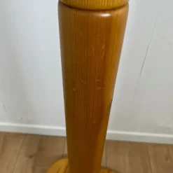 Pamono Pine Coat Rack with Articulated Arm, 1960s><noscript><img width=