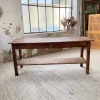 Pamono Pine Drapery Console Table, 1950s> Console Tables