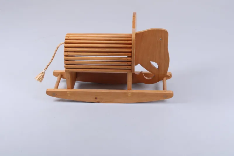 Online Pamono Pine Elephant Children's Rocking Chair, 1970s