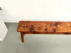 Pamono Pine Farm Bench, 1950s><noscript><img width=