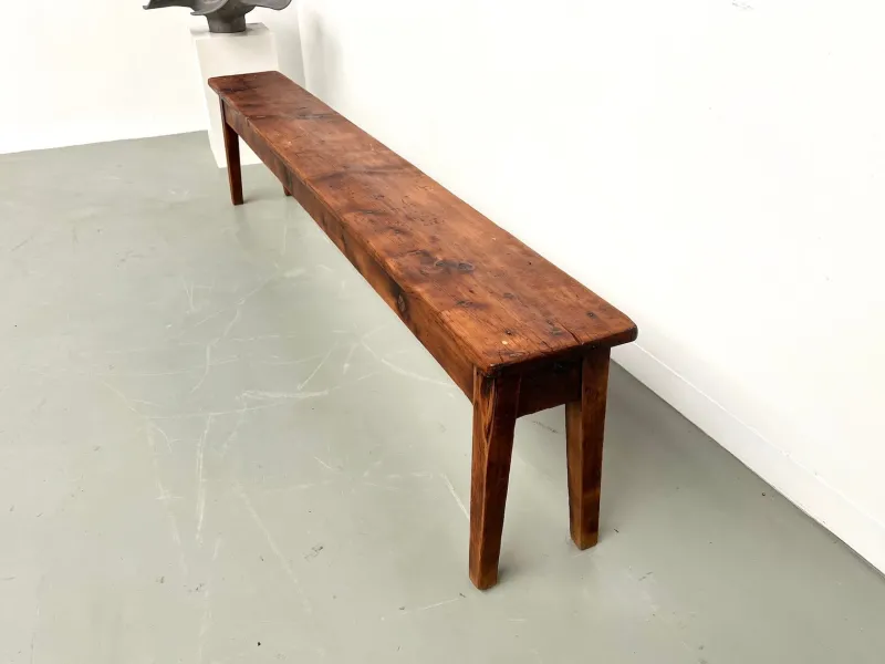 Pamono Pine Farm Bench, 1950s> Benches