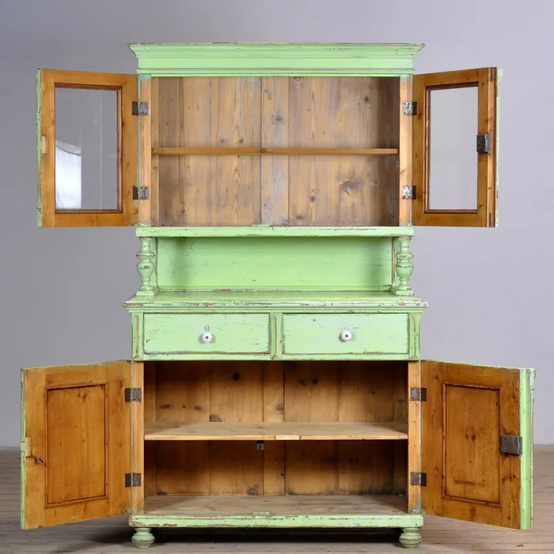 Clearance Pamono Pine Kitchen Cupboard, 1900s