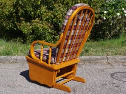 Hot Pamono Pine Rocking Chair, 1970s