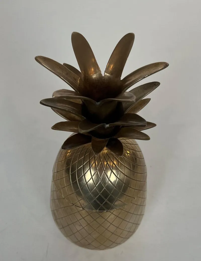 Clearance Pamono Pineapple Ice Bucket in Brass and Steel