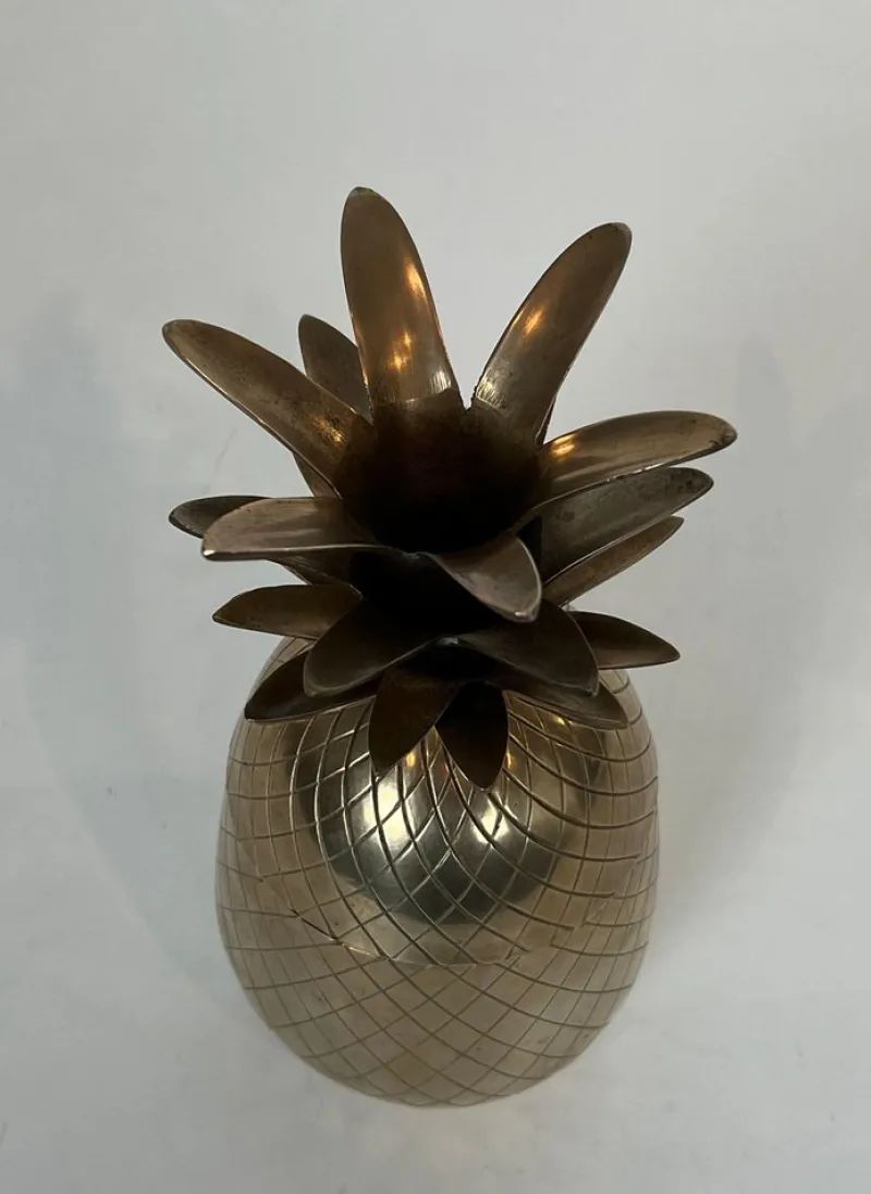 Clearance Pamono Pineapple Ice Bucket in Brass and Steel