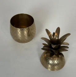 Clearance Pamono Pineapple Ice Bucket in Brass and Steel