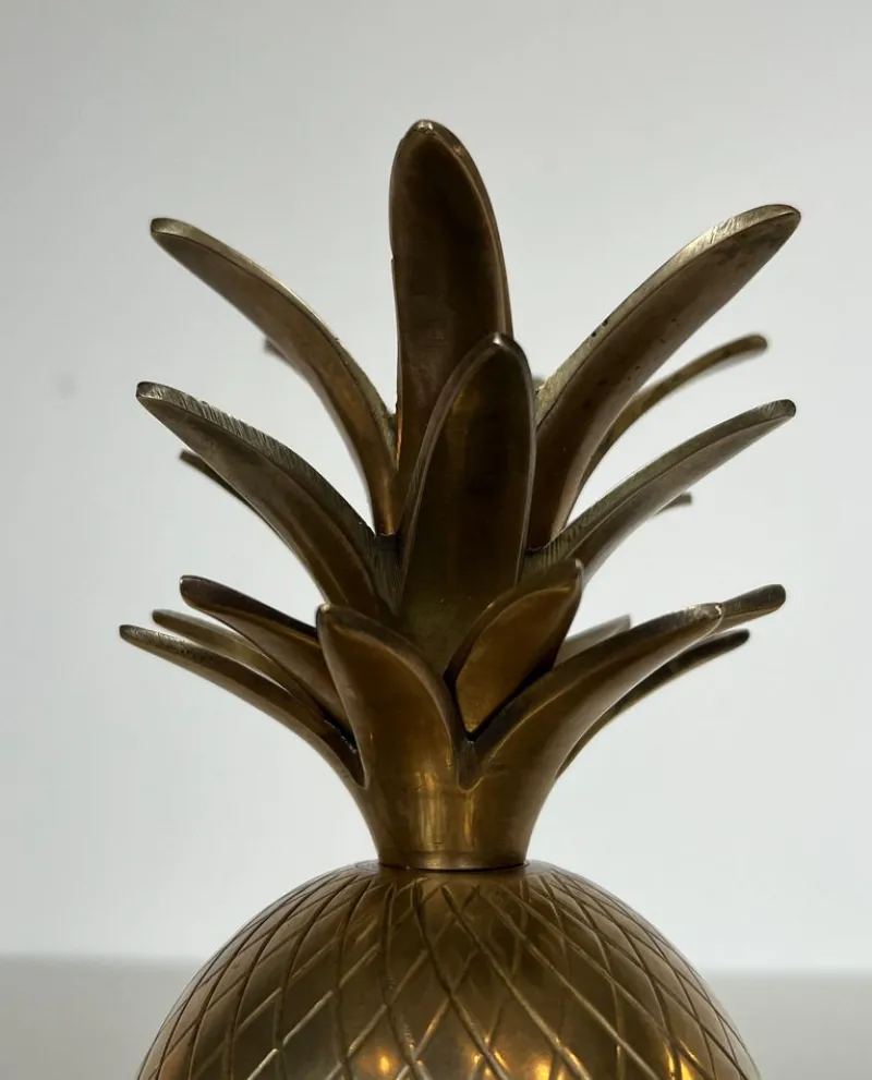 Clearance Pamono Pineapple Ice Bucket in Brass and Steel