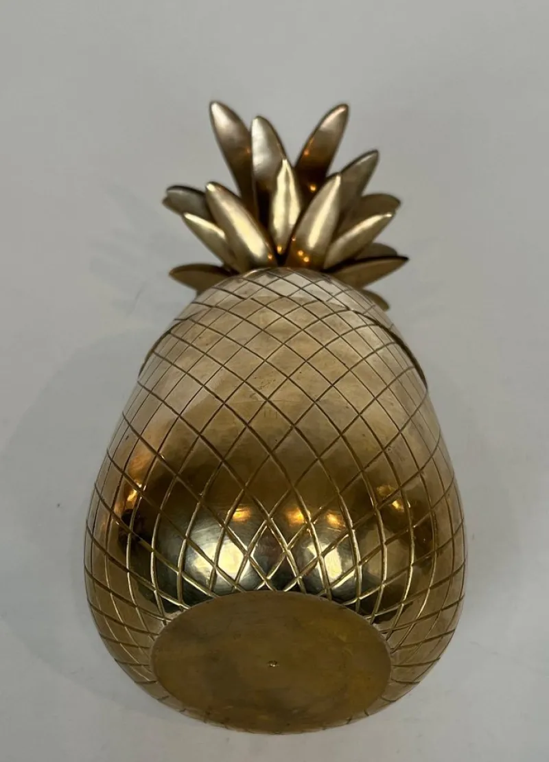 Clearance Pamono Pineapple Ice Bucket in Brass and Steel