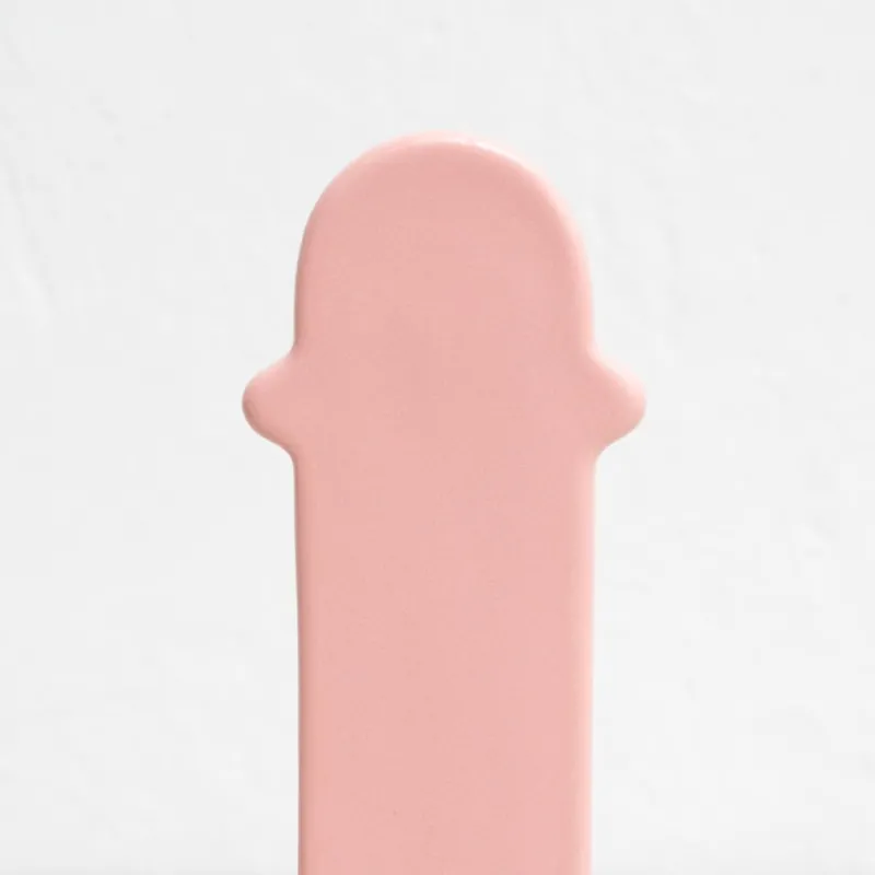Pamono Pink Ceramic Shiva Flower Vase by Ettore Sottsass for BD Barcelona> Tabletop