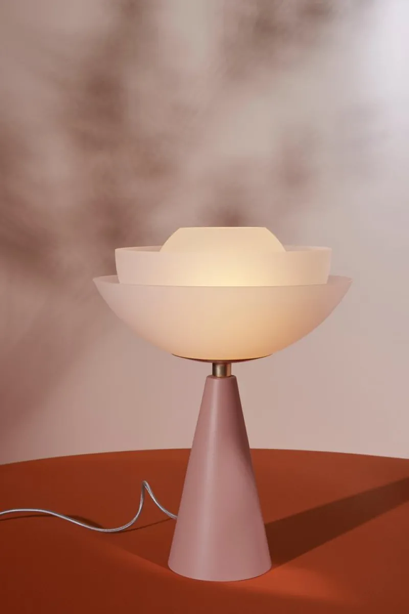Pamono Pink Lotus Table Lamp by Mason Editions> Table Lamps