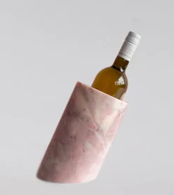 Pamono Pink Marble Angled Wine Cooler from Kiwano Concept> Tabletop|Ice Buckets & Wine Coolers