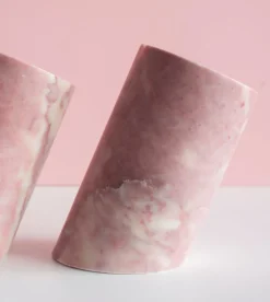 Pamono Pink Marble Angled Wine Cooler from Kiwano Concept><noscript><img width=