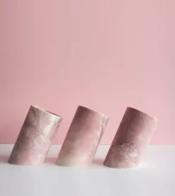 Pamono Pink Marble Angled Wine Cooler from Kiwano Concept><noscript><img width=