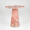 Pamono Pink Marble Cone Side Table from Kiwano Concept> Tables