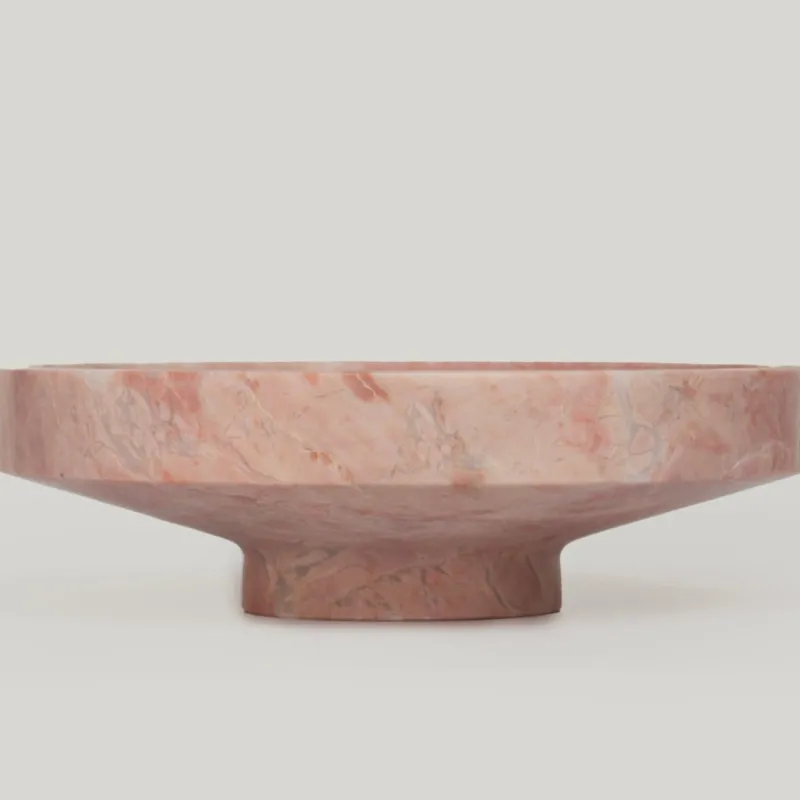 Pamono Pink Marble Narrow Bowl from Kiwano Concept> Tabletop|Bowls