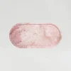 Hot Pamono Pink Marble Oval Tray from Kiwano Concept