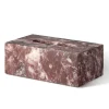 Pamono Pink Marble Rectangular Tissue Box by Royal Bee Design> Trunks, Crates & Baskets