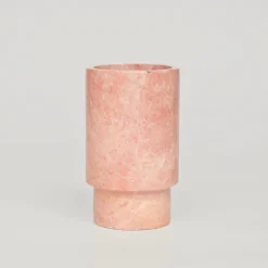 Pamono Pink Marble Vase or Wine Cooler from Kiwano Concept> Tabletop|Ice Buckets & Wine Coolers