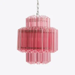Pamono Pink Piccolo Palermo Chandelier from Pure White Lines> Ceiling Lights