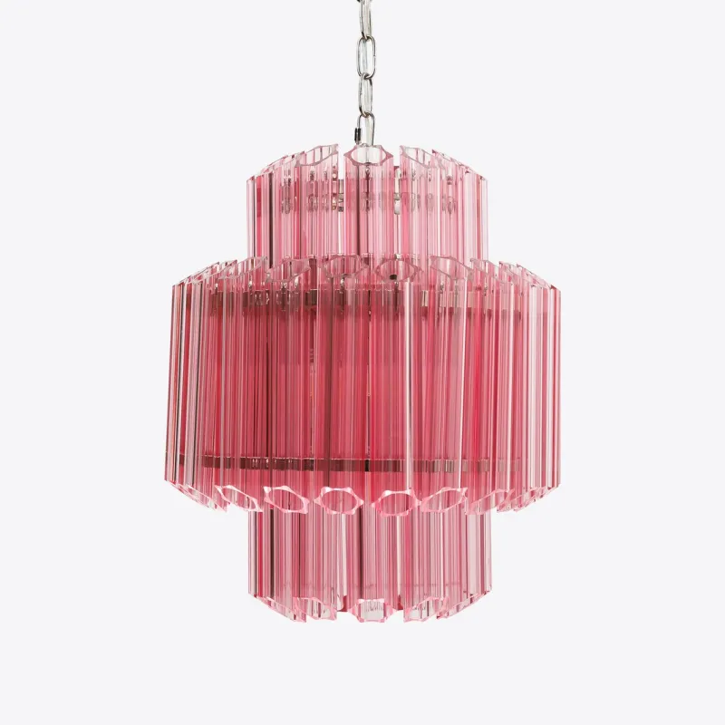 Pamono Pink Piccolo Palermo Chandelier from Pure White Lines> Ceiling Lights