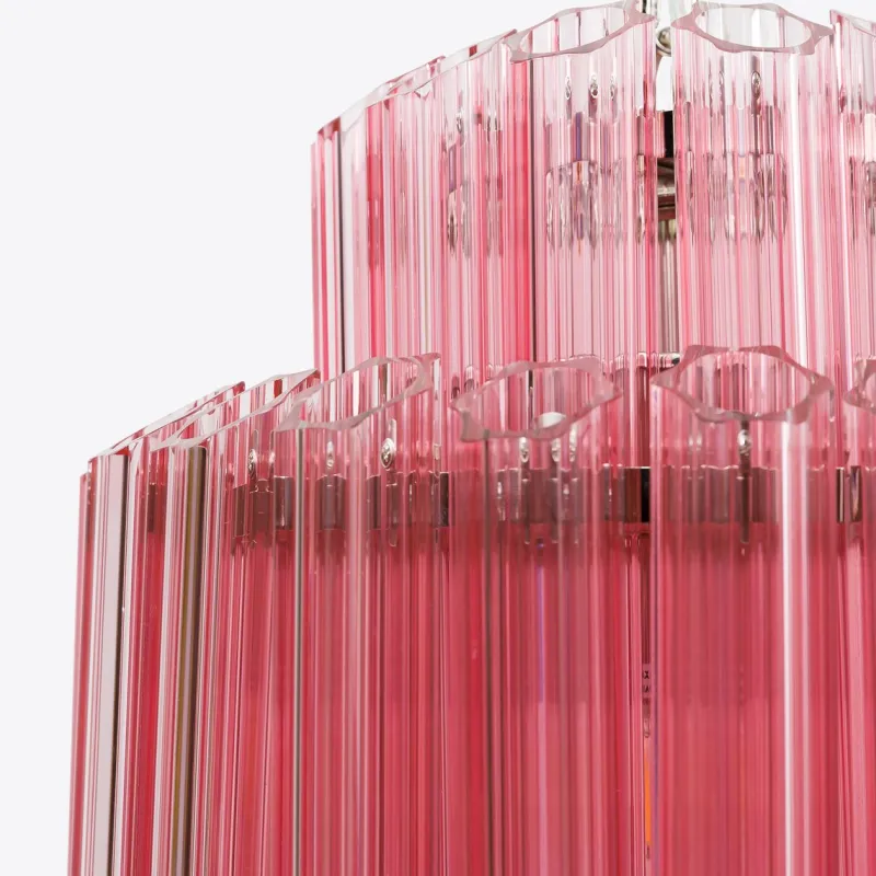 Pamono Pink Piccolo Palermo Chandelier from Pure White Lines> Ceiling Lights