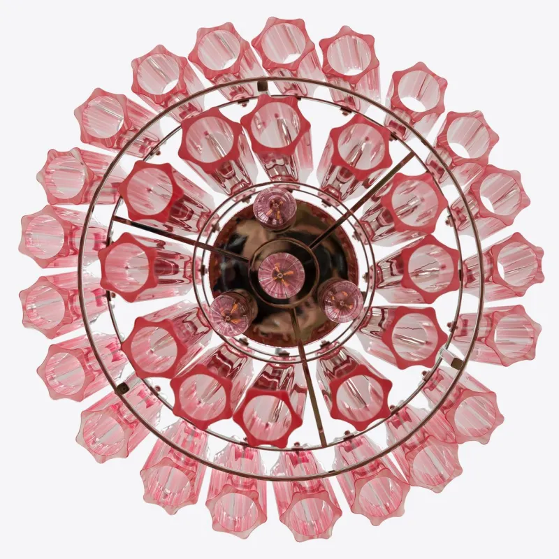 Pamono Pink Piccolo Palermo Chandelier from Pure White Lines> Ceiling Lights