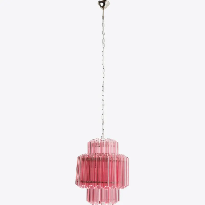 Pamono Pink Piccolo Palermo Chandelier from Pure White Lines> Ceiling Lights