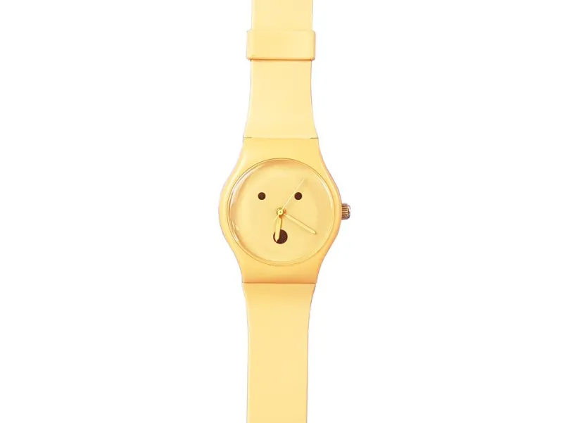 Online Pamono Pink Plastic and Rubber Wrist Watch by A. Mendini for Museo Alchimia, 1990s