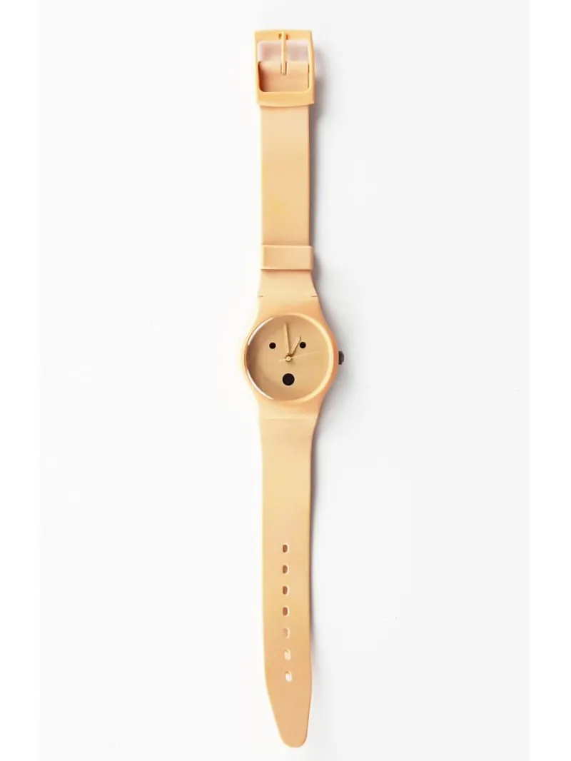 Online Pamono Pink Plastic and Rubber Wrist Watch by A. Mendini for Museo Alchimia, 1990s