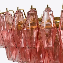 Discount Pamono Pink Sorrento Chandelier from Pure White Lines