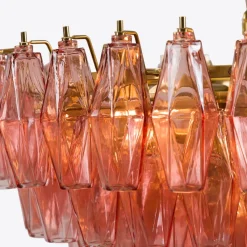 Discount Pamono Pink Sorrento Chandelier from Pure White Lines